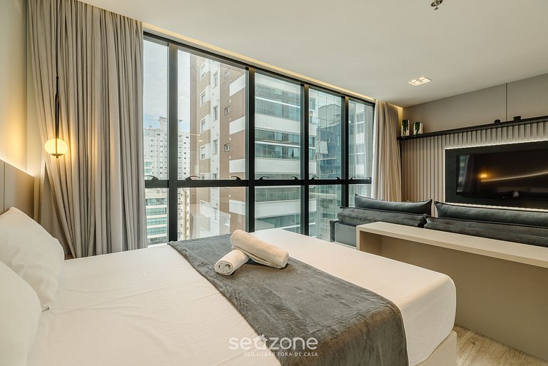 Estudio completo c/ piscina en Itapema IFT1405