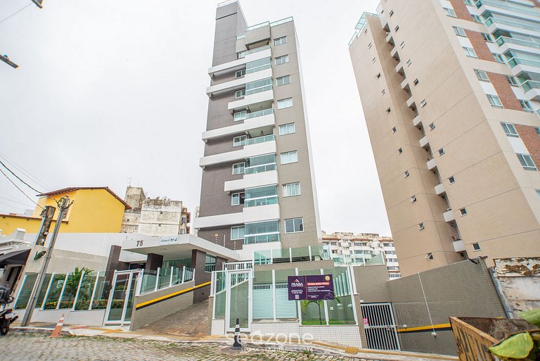 Apto vista mar 290m da praia em Salvador RMO0602