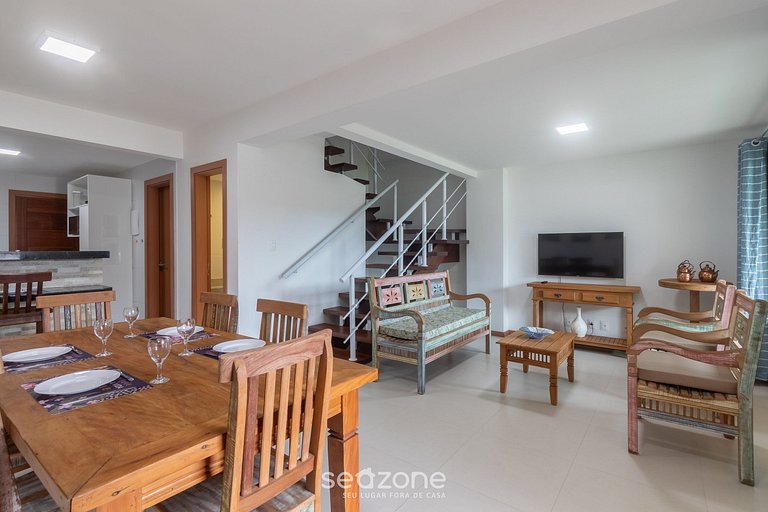 Casa en Cond. c/ Piscina a 500 m del Mar ATP0001