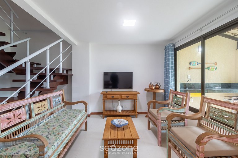 Casa en Cond. c/ Piscina a 500 m del Mar ATP0001