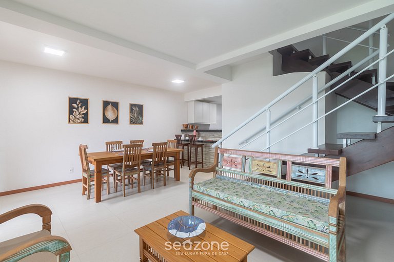 Casa em Cond. c/Piscina a 500m do Mar ATP0001