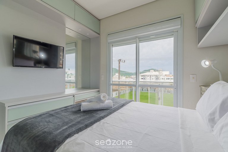 Apto c/ churrasqueira próximo a Praia RGN0203