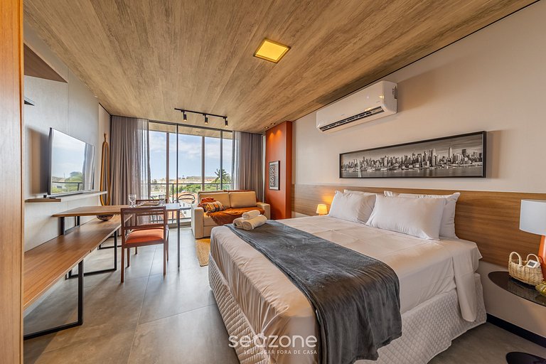 Studio Vista Lateral mar c/Piscina Rooftop NWT0417