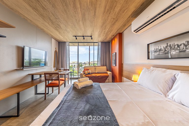 Estudio vista al mar, piscina en la azotea NWT0417