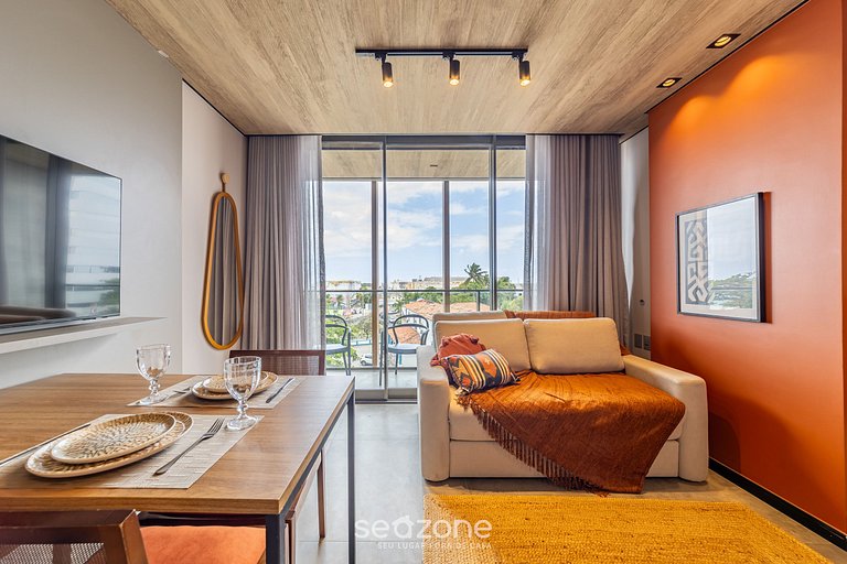 Estudio vista al mar, piscina en la azotea NWT0417