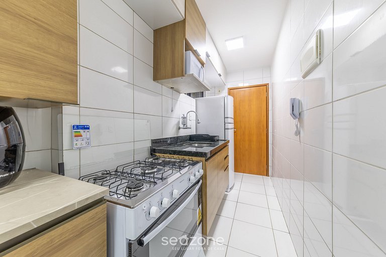 Apartamento c/ Piscina 500m da Praia SOH1102