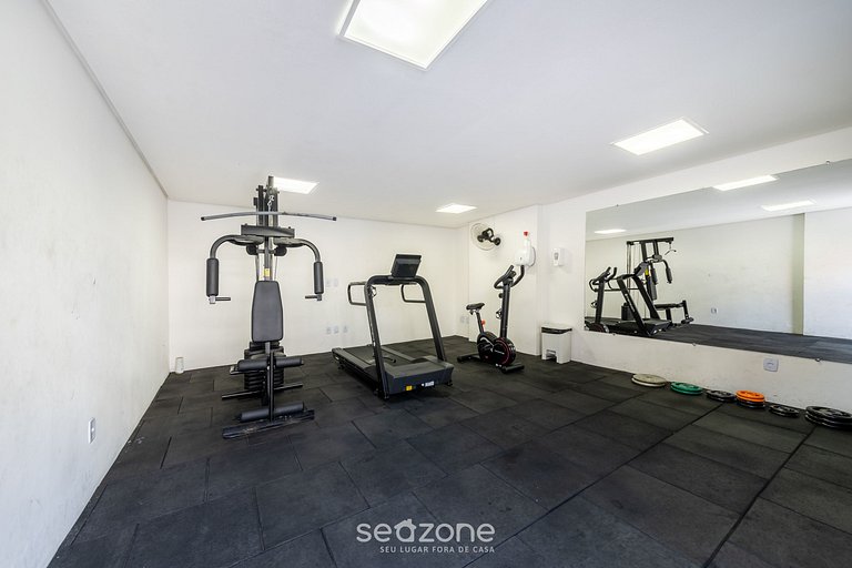 Apartamento c/ Piscina 500m da Praia SOH1102