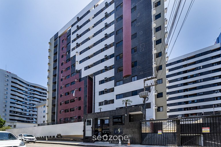 Apartamento c/ Piscina 500m da Praia SOH1102