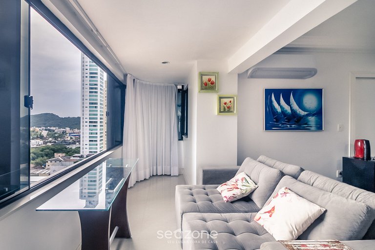 Apto 3Q c/ churrasqueira a 170m da Praia TSF1302