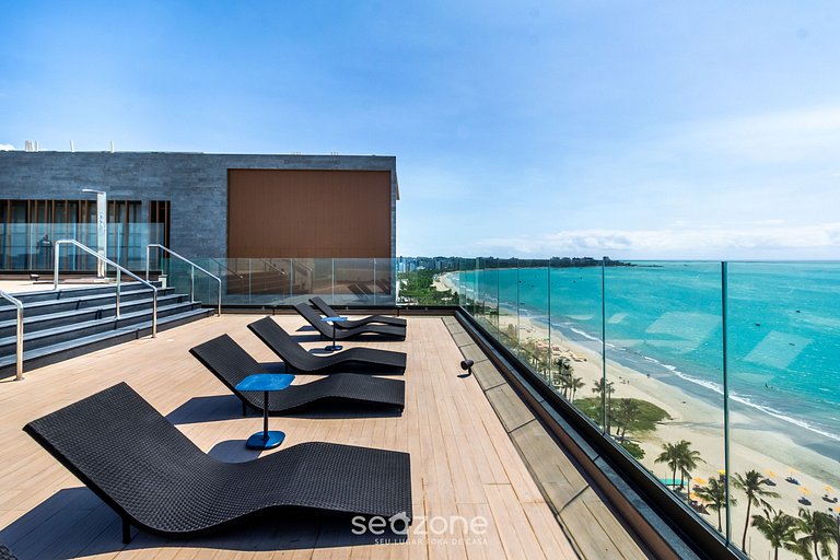 Hermoso Estudio con Vista Lateral al Mar - NWT1324