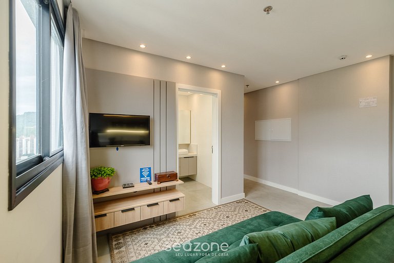 Apto c/ piscina vista mar 280m da praia MHF2001