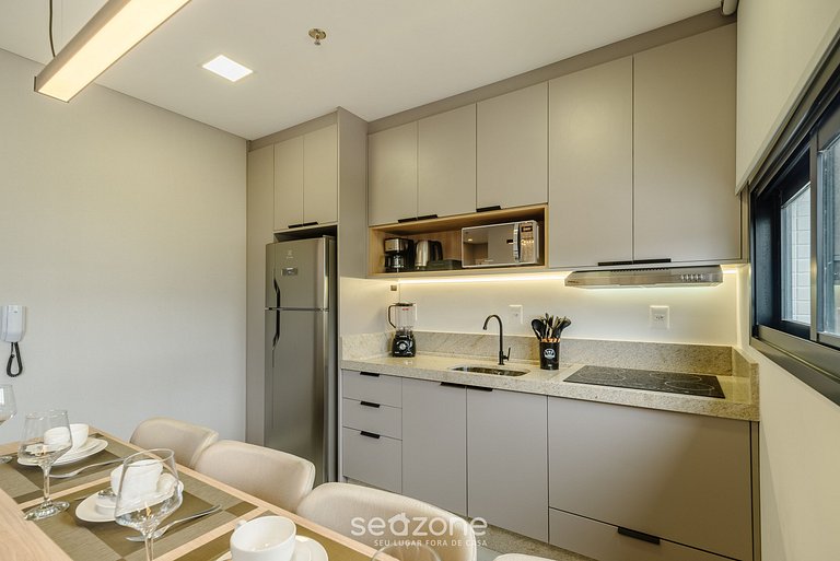 Apartamento com piscina e vista mar MHF2001