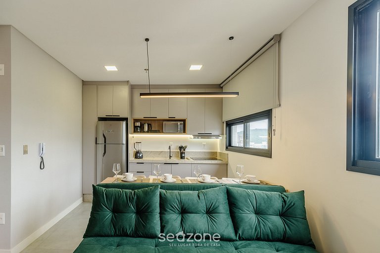 Apartamento com piscina e vista mar MHF2001