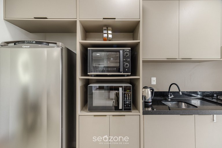 Apto 2Q c/ churrasq. a 750m da praia RVN2003