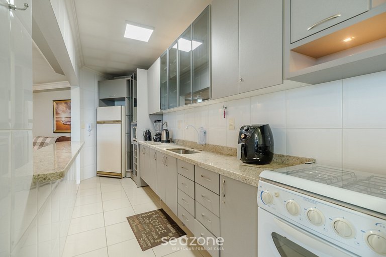 Apto Vista Mar c/ Churrasq. em Itapema DNL0602