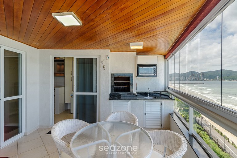 Apto Vista al Mar c/ Parrilla en Itapema DNL0602