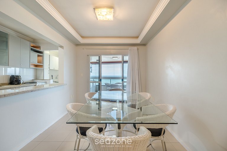 Apto Vista Mar c/ Churrasq. em Itapema DNL0602