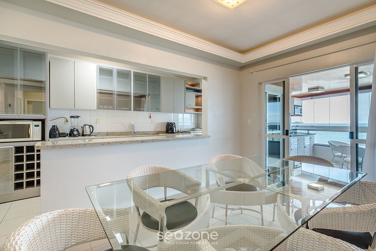 Apto Vista Mar c/ Churrasq. em Itapema DNL0602