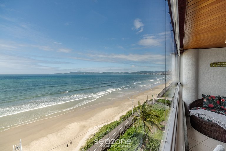 Apto Vista al Mar c/ Parrilla en Itapema DNL0602