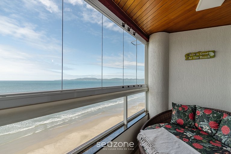 Apto Vista al Mar c/ Parrilla en Itapema DNL0602