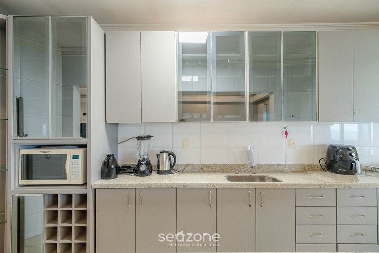 Apto Vista Mar c/ Churrasq. em Itapema DNL0602