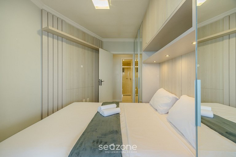 Apto Vista Mar c/ Churrasq. em Itapema DNL0602