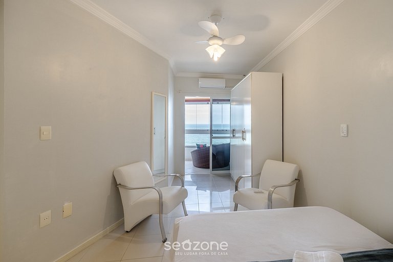 Apto Vista Mar c/ Churrasq. em Itapema DNL0602