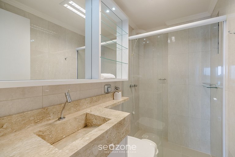 Apto Vista al Mar c/ Parrilla en Itapema DNL0602