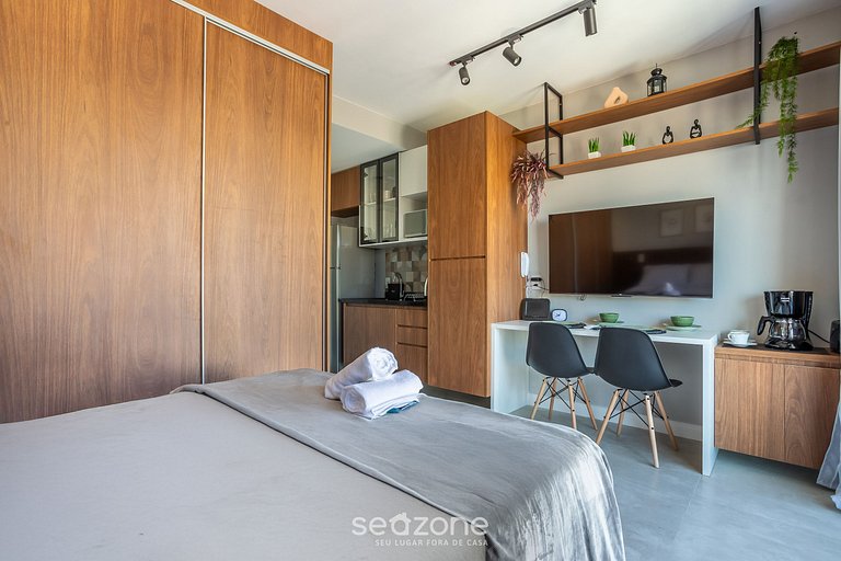 Hermoso estudio con jacuzzi en São Paulo ISC1511