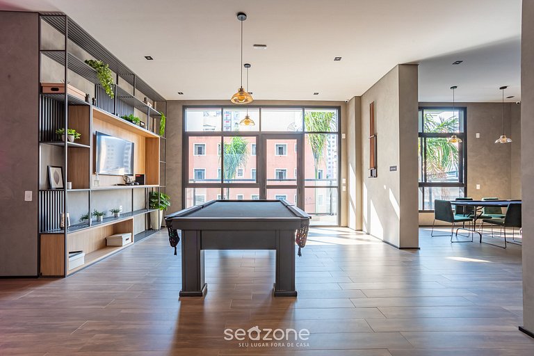 Hermoso estudio con jacuzzi en São Paulo ISC1511