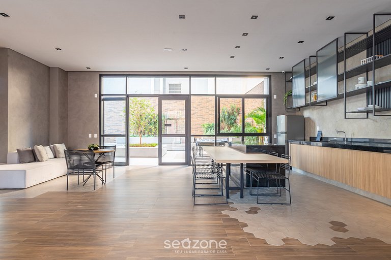 Hermoso estudio con jacuzzi en São Paulo ISC1511