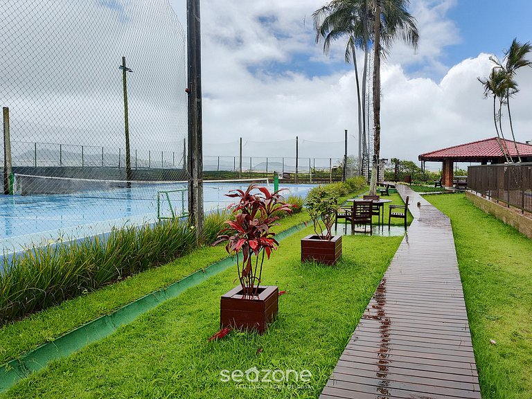 Apt 2Q c/ Acesso direto à Praia Floripa - CRVA0007