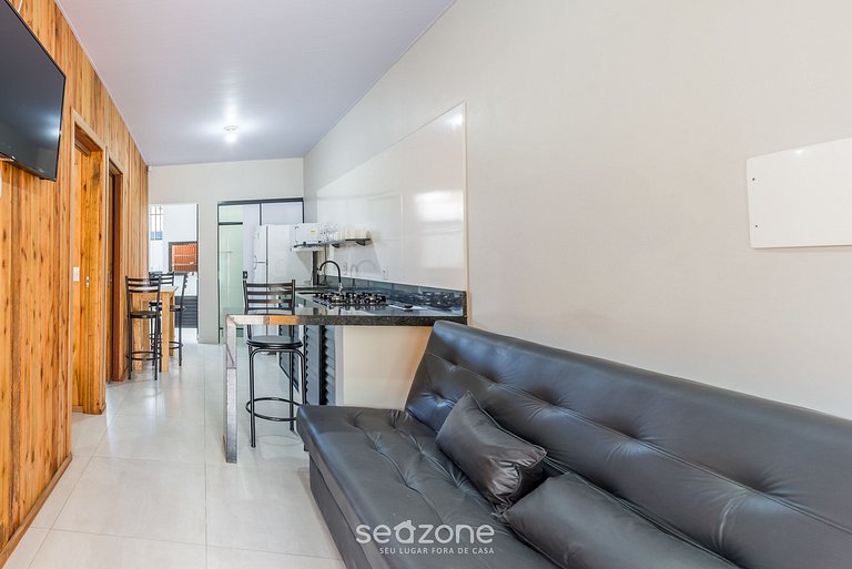 Casa 2Q c/ Churrasqueira 270m Praia RUC0002