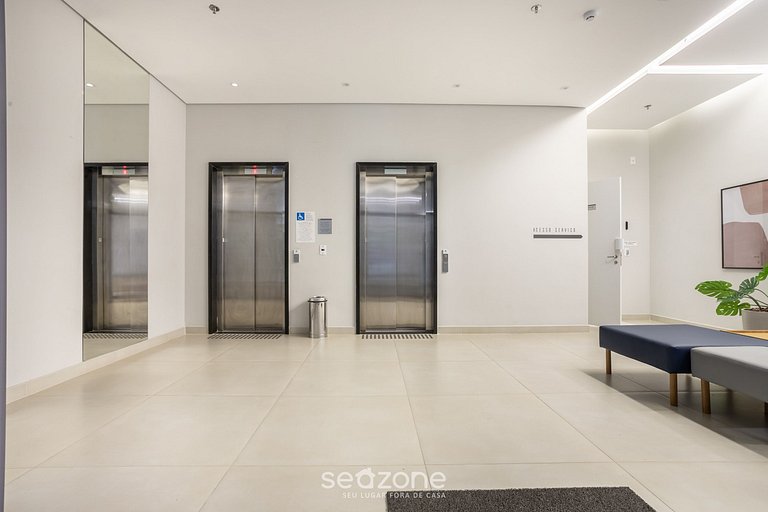 Estudio en condo completo, en São Paulo NOA0919