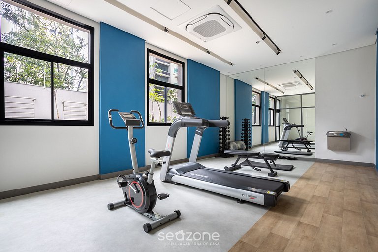 Estudio en condo completo, en São Paulo NOA0919