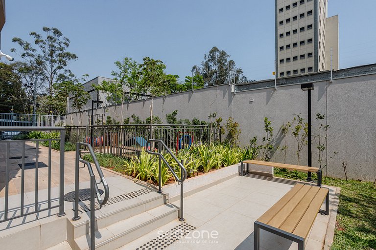 Estudio en condo completo, en São Paulo NOA0919