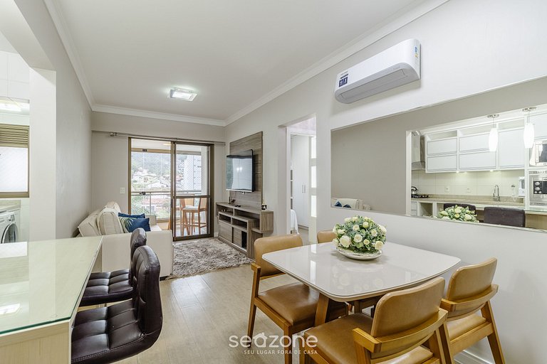 Apto con parrilla cerca de la UFSC PZD0403