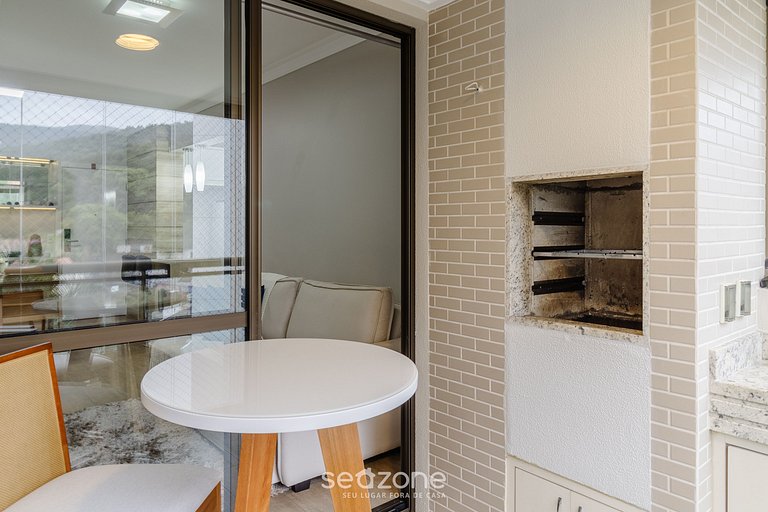 Apto con parrilla cerca de la UFSC PZD0403