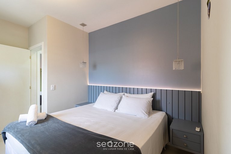 Linda cobertura a 5 minutos da praia Jurere COS302