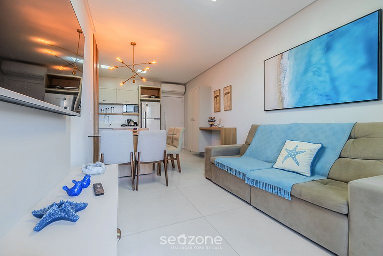 Apto 2Q c/ churrasq. 300m da Praia DRL0103