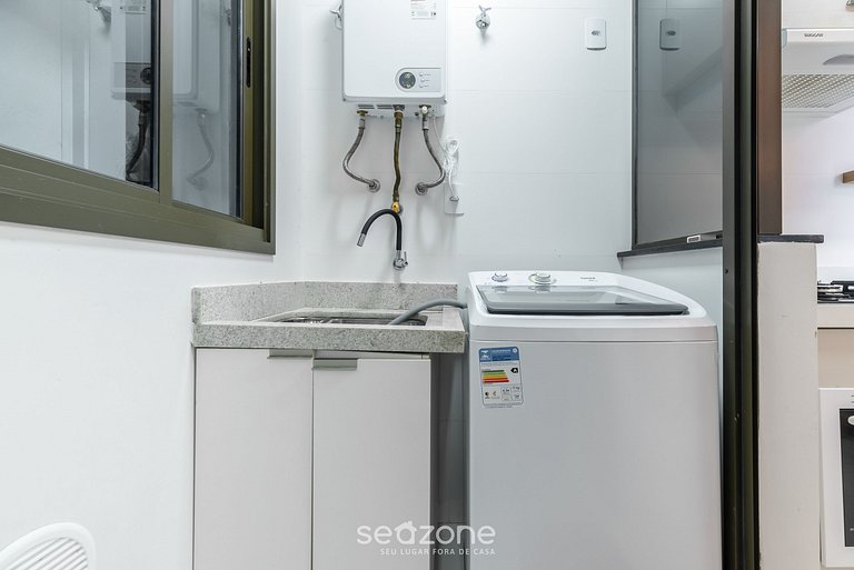 Apto 2Q c/ churrasq. 300m da Praia DRL0103