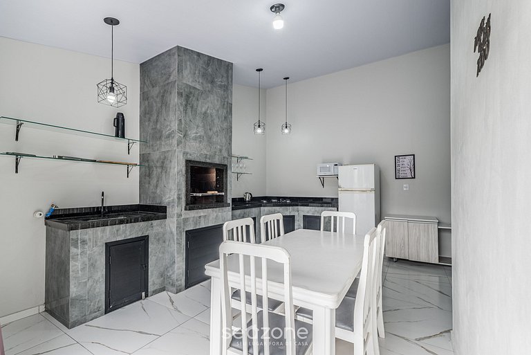 Casa 2Q c/ churrasqueira a 270m da Praia RUC0001