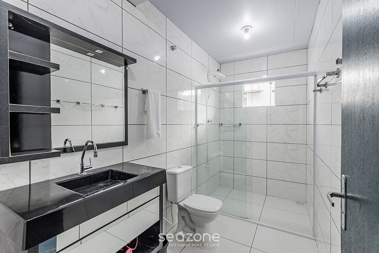 Casa 2Q c/ churrasqueira a 270m da Praia RUC0001