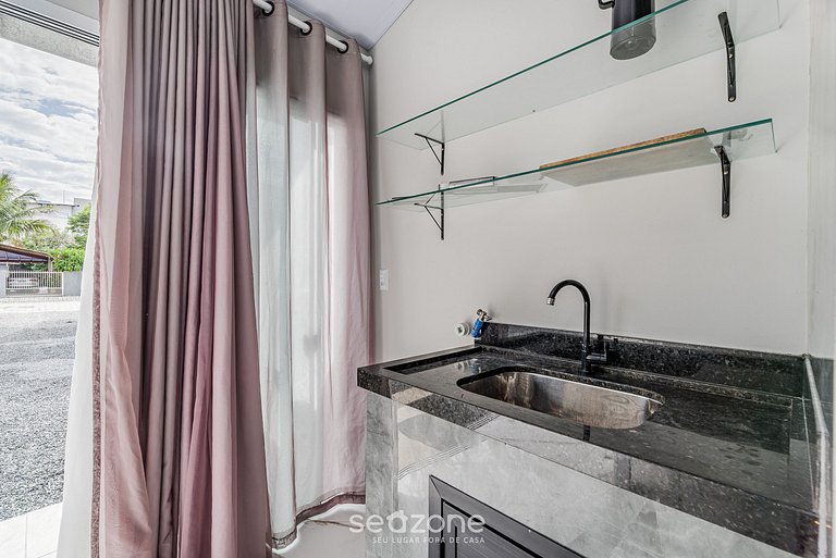 Casa 2Q c/ churrasqueira a 270m da Praia RUC0001