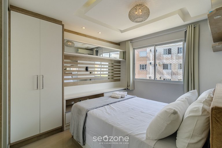 Ap c/ Churrasq. e Piscina em Canasvieiras RPC0305