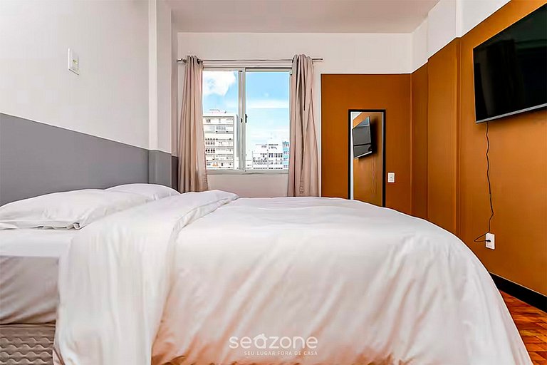 Studio novo e moderno no Centro de Floripa