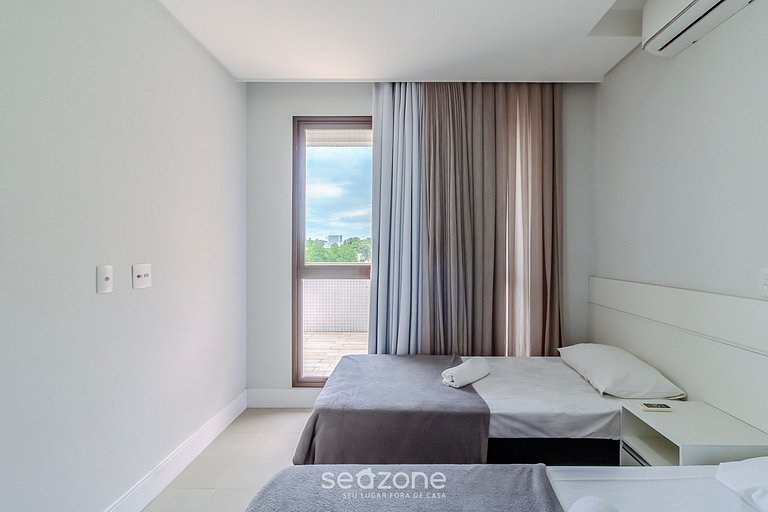 3Q Piscina Vista mar 300m praia de Bombas CSD0101