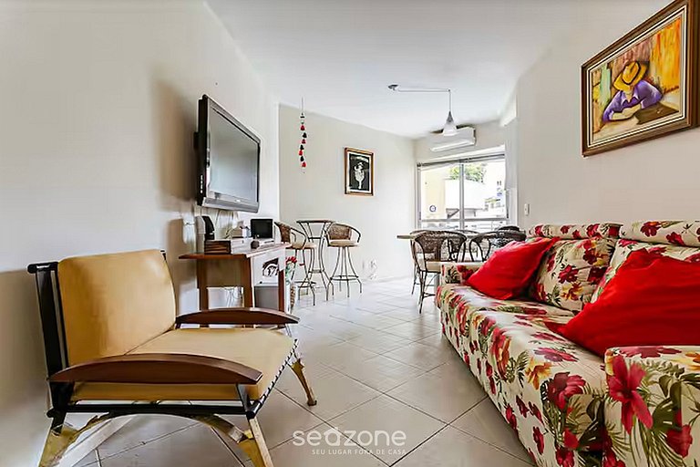 Apto lindo e aconchegante centrinho Jurere