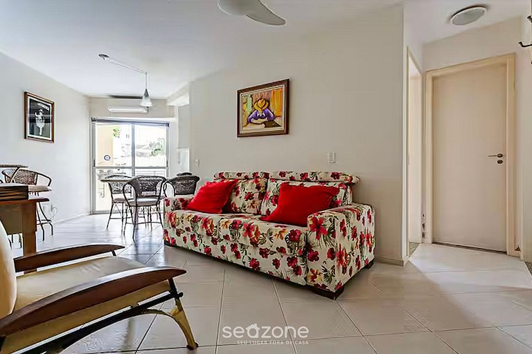 Apto lindo e aconchegante centrinho Jurere