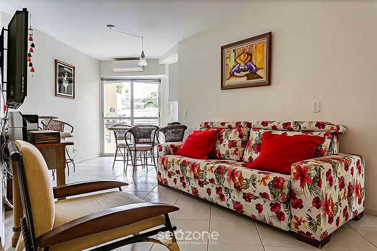 Apto lindo e aconchegante centrinho Jurere